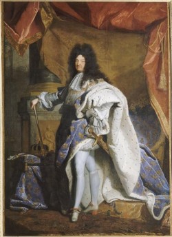Louis XIV, roi de France (1638-1715) par H. Rigaud