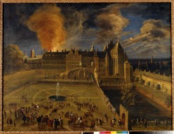 G. Van Auwerkerken, Incendie au palais du Coudenberg, 17e siècle