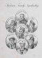 Polish kings from Jagiellon dynasty, 19th century illustration